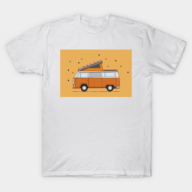 Car Ilustration T-Shirt by Socity Shop